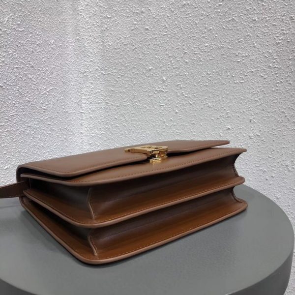 BURBERRY LEATHER TB SHOULDER BAG 버버리 레더 티비 숄더백