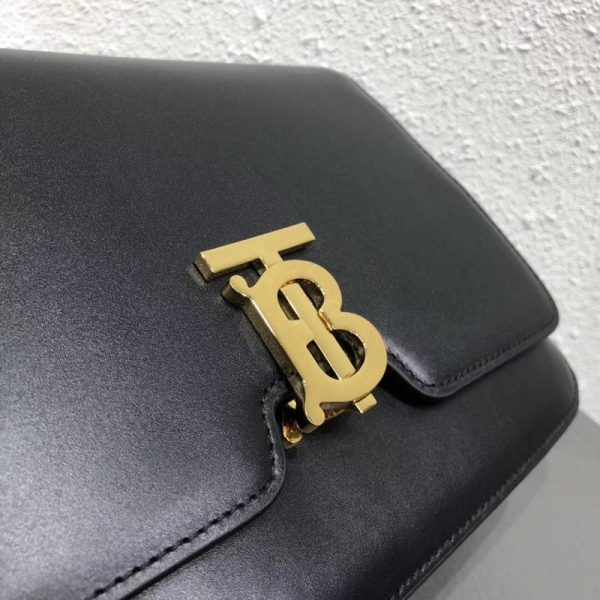 BURBERRY LEATHER TB SHOULDER BAG 버버리 레더 티비 숄더백