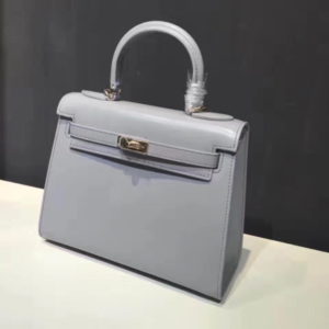 HERMES KELLY GOLD BOX BAG<br>에르메스 켈리 금장 박스 백<br>[28x20cm]