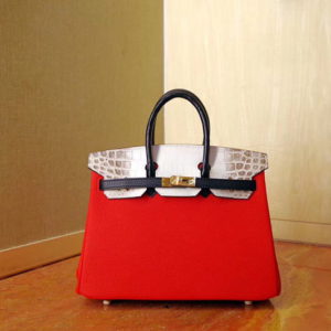 HERMES BIRKIN BAG (CROCODILE SKIN)<br>에르메스 버킨백<br>[25 악어가죽]