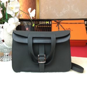 HERMES HALZAN<br>에르메스 할잔<br>[30x28cm 오리지널 소,양가죽]