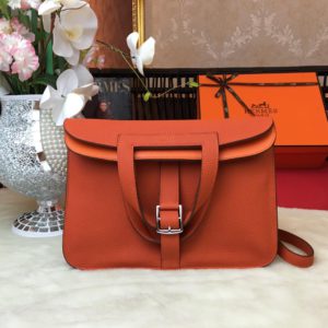 HERMES HALZAN<br>에르메스 할잔<br>[30x28cm 오리지널 소,양가죽]