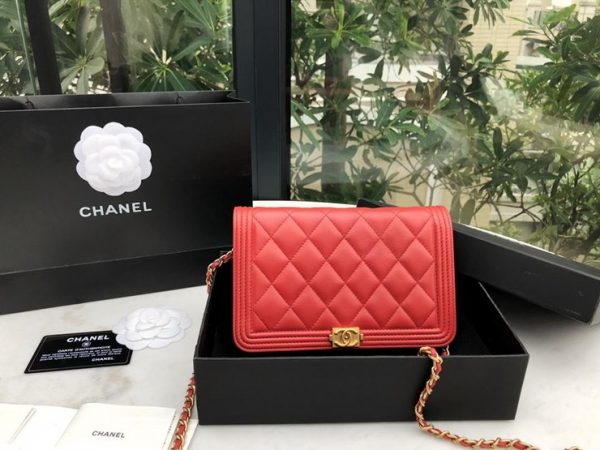 CHANEL BOY WOC BAG 샤넬 보이 WOC 백