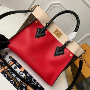 LOUIS VUITTON ON MY SIDE TOTE BAG<br>루이비통 온 마이 사이드 토트 백<br>[30.5×24.5x14cm 이태리소가죽]