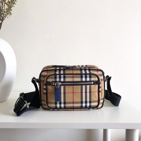 BURBERRY CHECK CROSS BAG 버버리 체크 크로스백