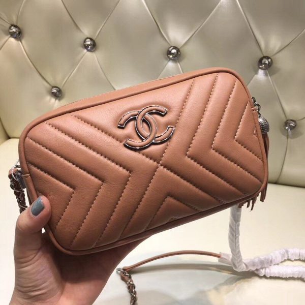 CHANEL CC CALFSKIN CAMERABAG 샤넬 CC 카프스킨 카메라백