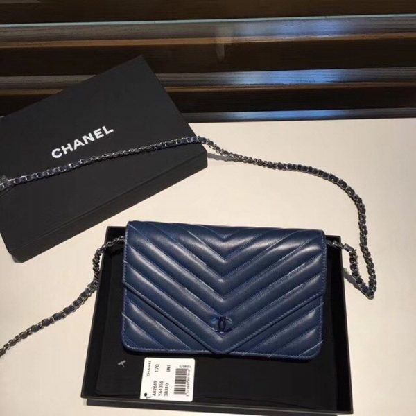 CHANEL CC CHEVRON WOC 샤넬 CC 쉐브론 WOC