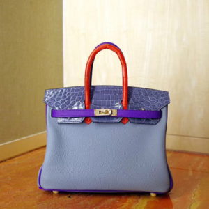 HERMES BIRKIN BAG (CROCODILE SKIN)<br>에르메스 버킨백<br>[25 악어가죽]