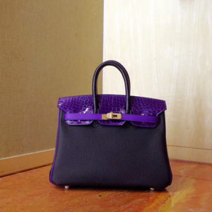 HERMES BIRKIN BAG (CROCODILE SKIN)<br>에르메스 버킨백<br>[25 악어가죽]