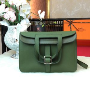 HERMES HALZAN<br>에르메스 할잔<br>[30x28cm 오리지널 소,양가죽]