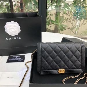 CHANEL BOY WOC BAG<br>샤넬 보이 WOC 백<br>[19cm INCAS가죽]