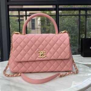 CHANEL COCO HANDLE BAG<br>샤넬 코코 핸들 백<br>[29cm 이태리송아지가죽]