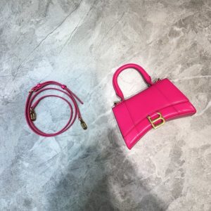 BALENCIAGA HOURGLASS TOP HANDLE BAG <br>발렌시아가 아워글래스 탑 핸드백