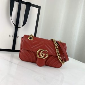 GUCCI GG MARMONT SHOULDER BAG<br>구찌 GG 마몬트 숄더백<br>[22x13x6cm 정품가죽]