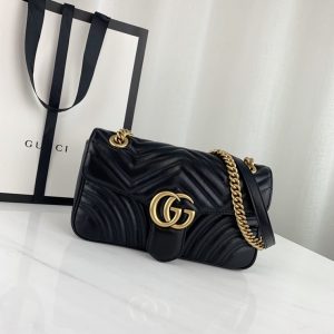 GUCCI GG MARMONT SHOULDER BAG<br>구찌 GG 마몬트 숄더백<br>[26x15x7cm 정품가죽]