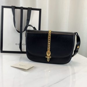 GUCCI SYLVIE 1969 SHOULDER BAG<br>구찌 실비 1969 숄더 백<br>[25×17.5x9cm 이태리가죽]