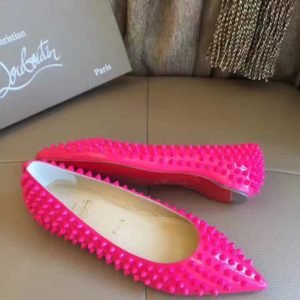 CHRISTIAN LOUBOUTIN SPIKED FLAT SHOES<br>크리스찬 루부탱 스파이크 플랫 슈즈<br><i>35-39 SIZE</i>