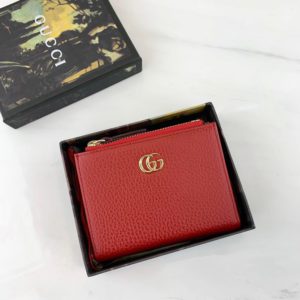 GUCCI GG MARMONT WALLET<br>구찌 GG 마몬트 지갑<br><i>12x10cm 이태리가죽</i>