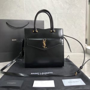 YSL UPTOWN TOP HANDLE BAG<br>입생로랑 업타운 탑 핸들백<br><i>23x23x11cm 이태리소가죽</i>