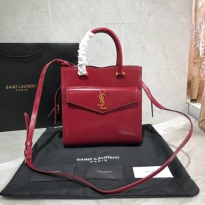 YSL UPTOWN TOP HANDLE BAG<br>입생로랑 업타운 탑 핸들백<br><i>23x23x11cm 이태리소가죽</i>