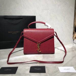 YSL CASSANDRA SHOULDER BAG<br>입생로랑 카산드라 숄더 백<br><i>24.5x20x11.5cm 이태리소가죽</i>