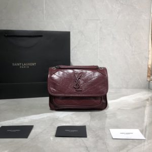 YSL NIKI SHOULDER BAG<br>입생로랑 니키 숄더백<br><i>22×16.5x12cm 이태리소가죽</i>