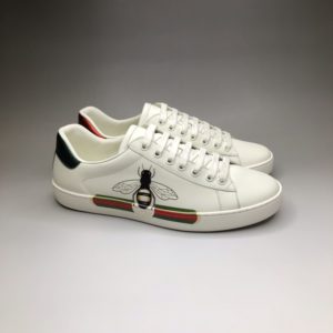 GUCCI ACE LATHER SNEAKERS<br>구찌 에이스 레더 스니커즈<br><i>남여공용 35-44 SIZE</i>