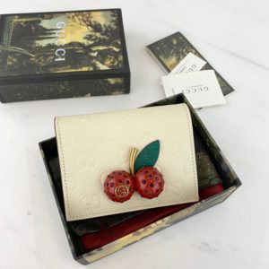 GUCCI GG GARDEN WALLET<br>구찌 GG 가든 지갑<br><i>11x8cm 소가죽</i>