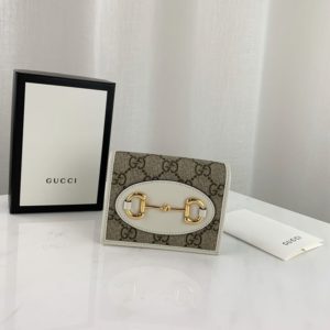 GUCCI 1955 HORSEBIT WALLET<br>구찌 1955 홀스빗 지갑<br><i>11×8.5x3cm 이태리가죽</i>