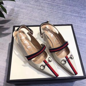 GUCCI MID HILL SANDLE<br>구찌 미드힐 샌들<br><i>38-40 SIZE</i>