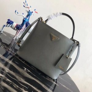 PRADA BUCKET BAG SAFFIANO<br>프라다 사피아노 버킷백<br>[27x23x13cm 사피아노]