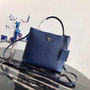 PRADA BUCKET BAG SAFFIANO<br>프라다 사피아노 버킷백<br>[27x23x13cm 사피아노]