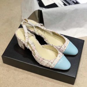 CHANEL SLING BACK PUMPS<br>샤넬 슬링 백 펌프스<br><i>34-42 SIZE 굽6.5cm</i>