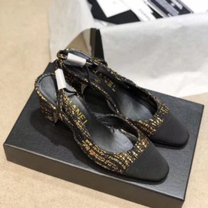 CHANEL SLING BACK PUMPS<br>샤넬 슬링 백 펌프스<br><i>34-42 SIZE 굽6.5cm</i>