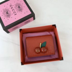 GUCCI GG GARDEN WALLET<br>구찌 GG 가든 지갑<br><i>11x8cm 소가죽</i>