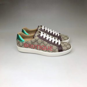 GUCCI ACE LATHER SNEAKERS<br>구찌 에이스 레더 스니커즈<br><i>남여공용 35-44 SIZE</i>