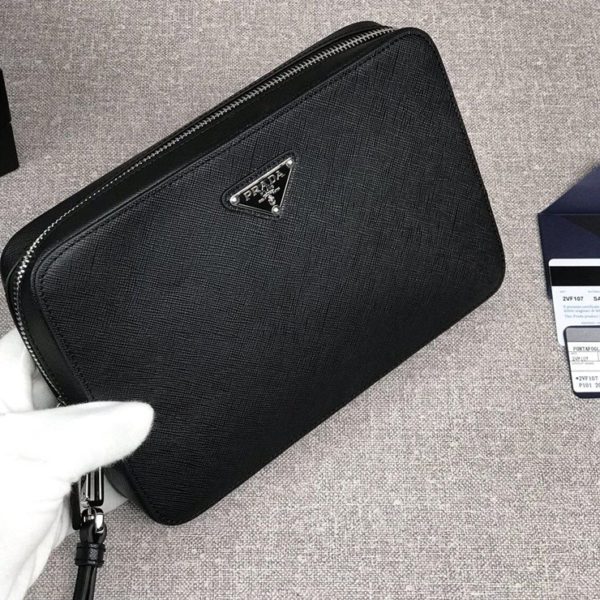 PRADA SAFFIANO CLUTCH BAG 프라다 사피아노 클러치 백