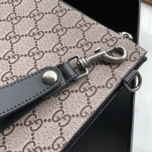 GUCCI GG SUPREME CLUTCH BAG 구찌 GG 클러치 백