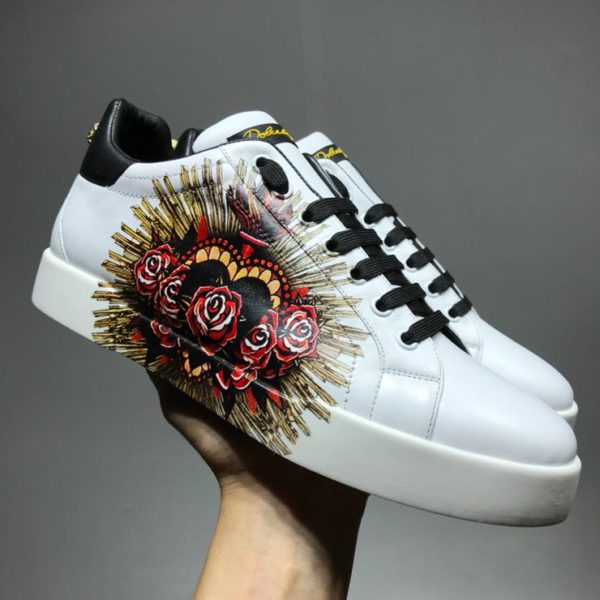 D&G PORTOFINO IN PELLE SNEAKERS 돌체앤가바나 포르토피노 인 펠레 스니커즈