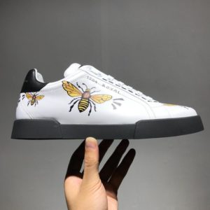 D&G PORTOFINO IN PELLE SNEAKERS 돌체앤가바나 포르토피노 인 펠레 스니커즈