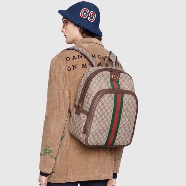 GUCCI OPHIDIA GG BACKPACK 구찌 오피디아 GG 백팩