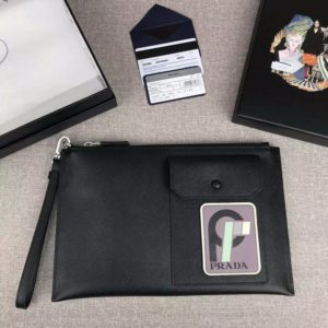 PRADA SAFFIANO CLUTCH BAG 프라다 사피아노 클러치 백