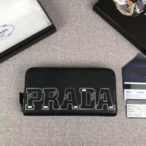 PRADA SAFFIANO ZIPPER WALLET 프라다 사피아노 지퍼 지갑