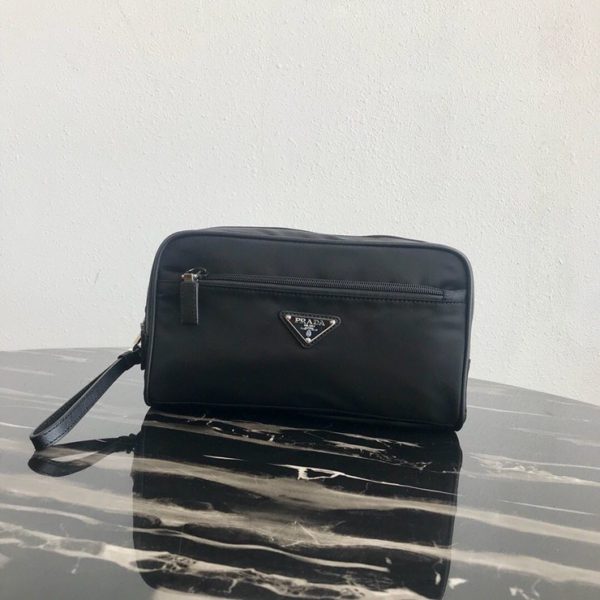 PRADA LOGO POUCH 프라다 로고 파우치