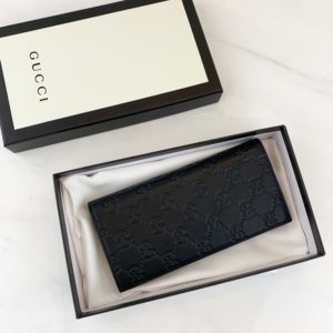 GUCCI SIGNATURE SSIMA WALLET 구찌 시그니처 씨마 지갑