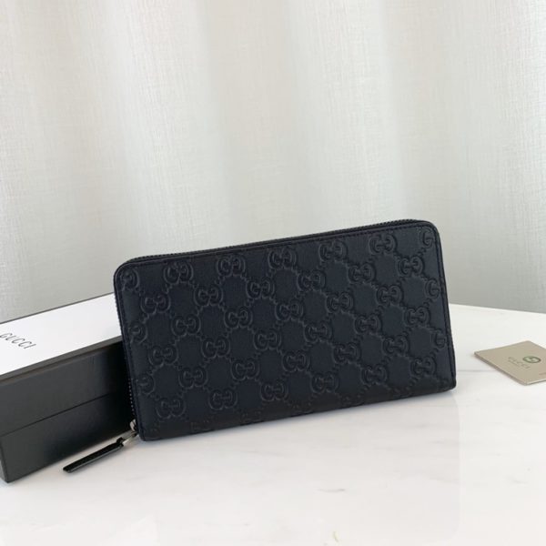 GUCCI SIGNATURE SSIMA WALLET 구찌 시그니처 씨마 지갑