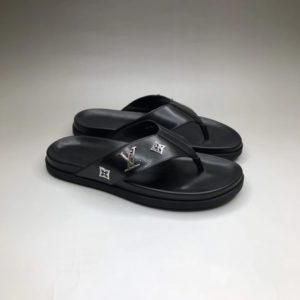 LOUIS VUITTON LEATHER FLIPFLOP 루이비통 레더 쪼리