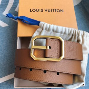 LOUIS VUITTON LEATHER BELT 루이비통 레더 벨트