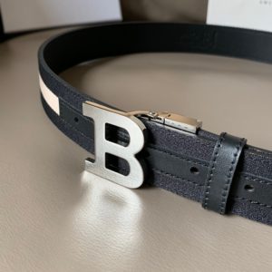 BALLY B BUCKLE BELT 발리 B 버클 벨트