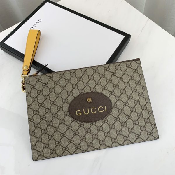 GUCCI GG SUPREME CLUTCH BAG 구찌 GG 클러치 백